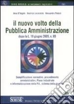 Il nuovo volto della pubblica amministrazione libro