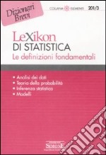 Lexikon di statistica. Le definizioni fondamentali libro