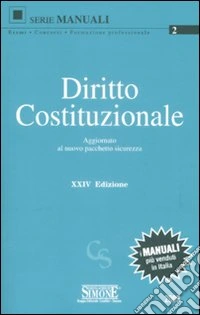 Diritto costituzionale libro