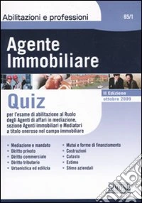 Agente immobiliare. Quiz libro