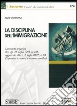 La disciplina dell'immigrazione libro