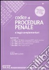 Codice di procedura penale e leggi complementari libro