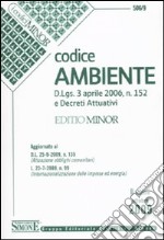 Codice ambiente. Ediz. minore