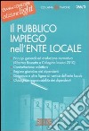 Il pubblico impiego nell'ente locale libro