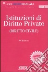 Istituzioni di diritto privato (diritto civile) libro