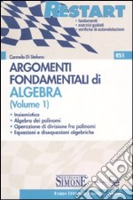 Argomenti fondamentali di algebra (1) libro