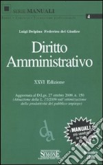 Diritto amministrativo libro