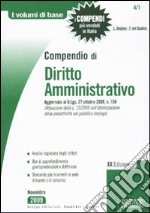 Compendio di diritto amministrativo libro