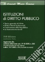 Istituzioni di diritto pubblico libro