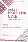 Codice di procedura civile. Leggi complementari libro