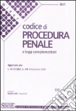 Codice di procedura penale e leggi complementari libro