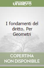I fondamenti del diritto. Per Geometri libro