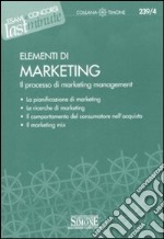 Elementi di marketing. Il processo di marketing management