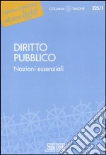 Diritto pubblico. Nozioni essenziali