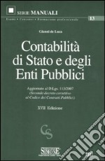 Contabilità di Stato e degli enti pubblici libro