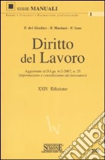 Diritto del lavoro libro