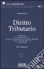 Diritto tributario libro