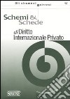 Schemi & schede di diritto internazionale privato libro