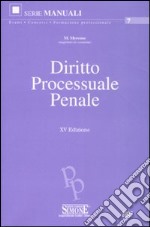 Diritto processuale penale libro