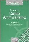 Elementi di diritto amministrativo libro