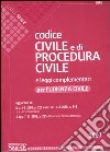 Codice civile e di procedura civile e leggi complementari per l'udienza civile libro