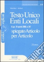 Testo unico enti locali. Spiegato articolo per articolo