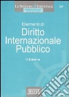 Elementi di diritto internazionale pubblico libro