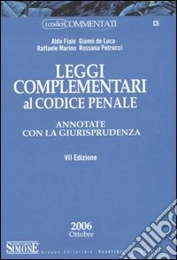 Leggi complementari al codice penale annotate con la giurisprudenza libro