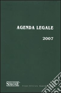 Agenda legale 2007. Con CD-ROM libro