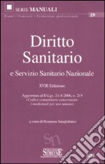 Diritto sanitario e Servizio sanitario nazionale libro