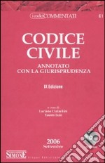 Codice civile. Annotato con la giurisprudenza. Con CD-ROM libro