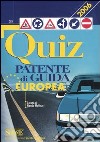 Quiz per la patente di guida europea libro