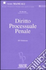 Diritto processuale penale libro