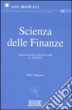 Scienza delle finanze libro