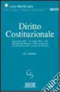 Diritto costituzionale libro