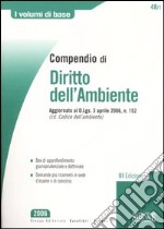 Compendio di diritto dell'ambiente libro