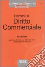 Elementi di diritto commerciale libro