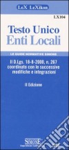 Testo unico degli enti locali libro