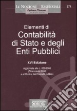 Elementi di contabilità di Stato e degli enti pubblici libro