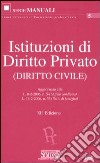 Istituzioni di diritto privato (diritto civile) libro