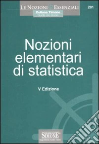Nozioni elementari di statistica libro