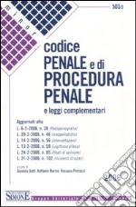 Codice penale e di procedura penale e leggi complementari libro