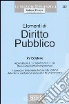 Elementi di diritto pubblico libro