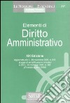 Elementi di diritto amministrativo libro