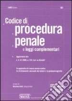 Codice di procedura penale e leggi complementari libro