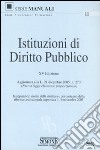 Istituzioni di diritto pubblico libro