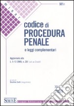 Codice di procedura penale e leggi complementari libro