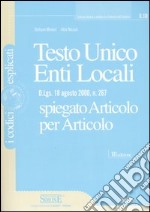 Testo Unico enti locali spiegato articolo per articolo