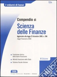 Compendio di scienza della finanze libro