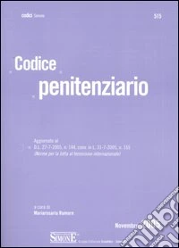 Codice penitenziario libro